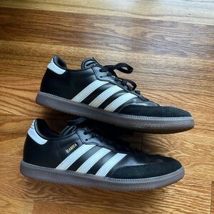 adidas sambas black soccer indoor